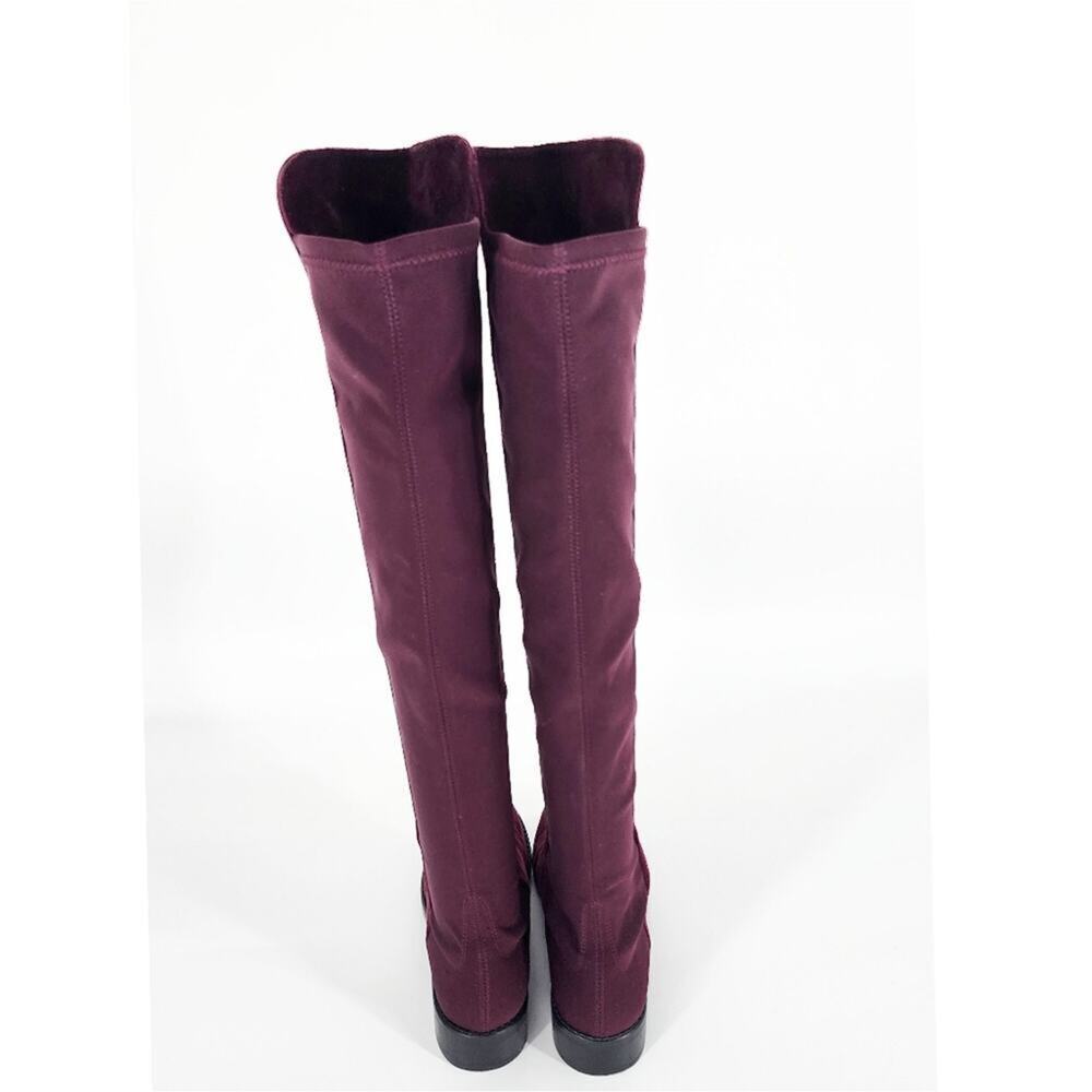 Stuart Weitzman City Greer Knee-High Suede Boots – Size 5 - Picture 3 of 6